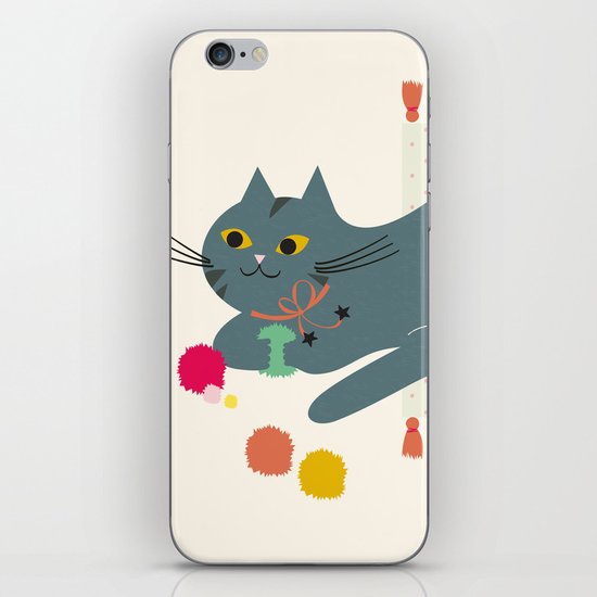 Cosy Cat iPhone & iPod Skin