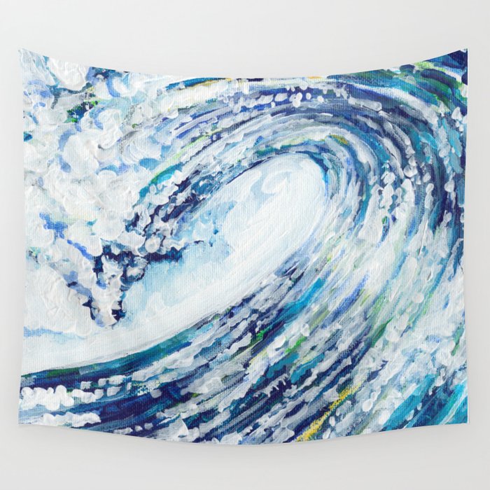 Big Wave Wall Tapestry By Sirenarts Society6