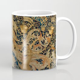 Vintage Golden Deer and Royal Crest Design (1501) Coffee Mug | Ilovegold, Goldencrest, Medievaldesign, Royalty, Golden, Deer, Deerdesigns, Golddesign, Goldendeerpattern, Deerdesign 