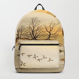 Hunting Pintail Ducks Backpack