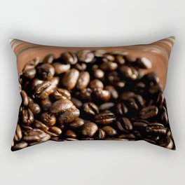 Morning roast, coffee beans Rectangular Pillow