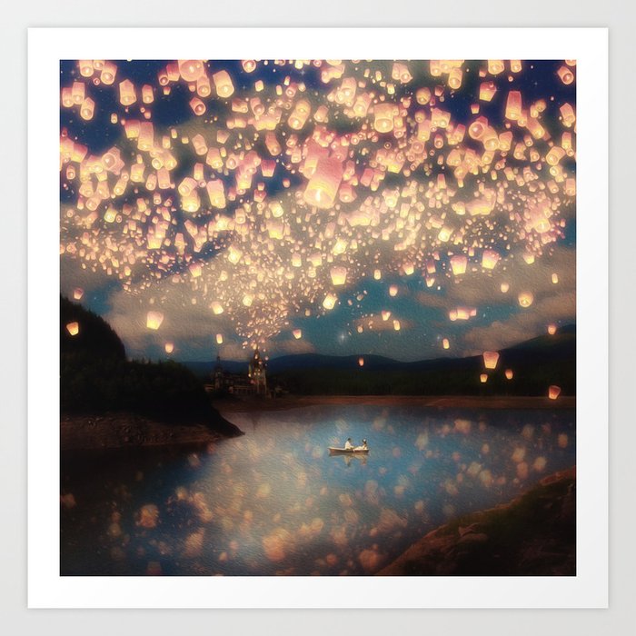 Love Wish Lanterns Kunstdrucke Love Wish Lanterns Kunstdrucke