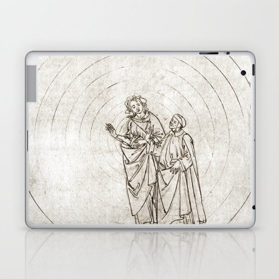 Sandro Botticelli - Paradiso, Canto IX Laptop & iPad Skin