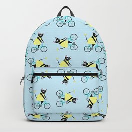 Spring Bicycle Riding Cat Backpack