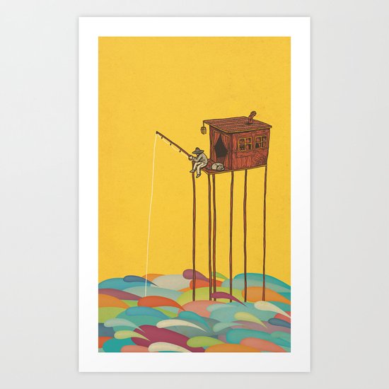 The Great Flood Art Print