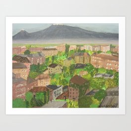 Yerevan Art Print