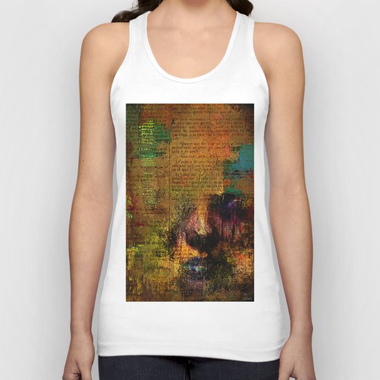 The last letter Unisex Tank Top