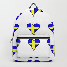 flag of sweden 2 Swedish,Sverige,Swede,Stockholm,Scandinavia,viking,bergman, strindberg Backpack | Nordic, Gothenburg, Uppsala, Scandinavia, Walpurgis, Swede, Bergman, Stockholm, Finnic, Norse 