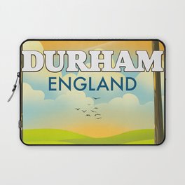 Durham England travel poster Laptop Sleeve