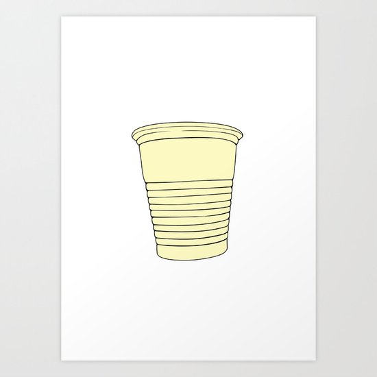 Cup Art Print