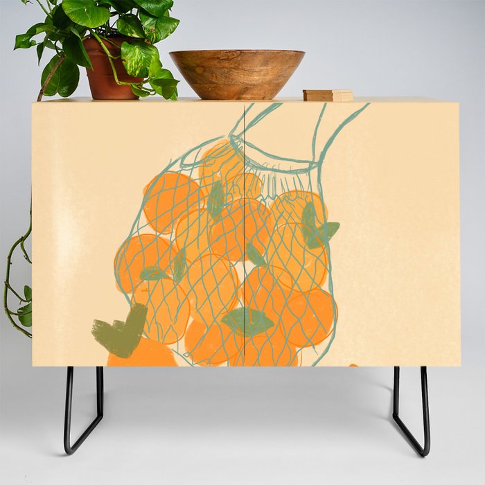 Orange & Clementine Credenza