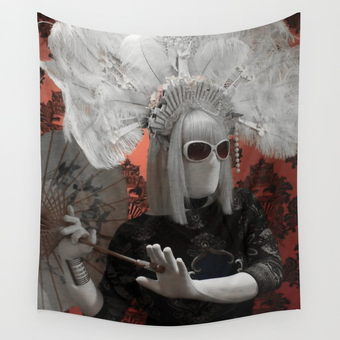 A Mysterious Dancer Wall Tapestry