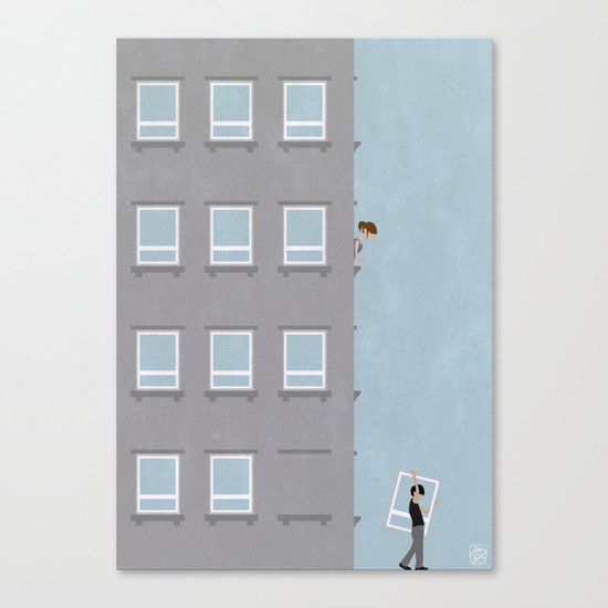 Fake Canvas Print