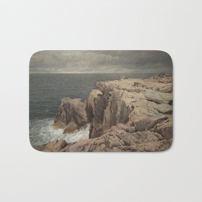 Cormorant Cliff, Jamestown, Rhode Island  1877 Bath Mat