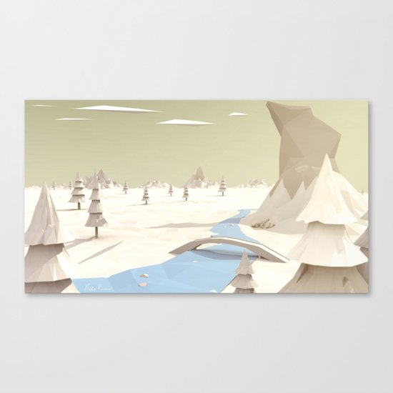Woods Canvas Print