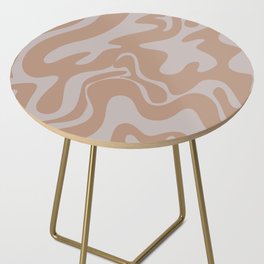 36 Abstract Liquid Swirly Shapes 220725 Valourine Digital Design  Side Table