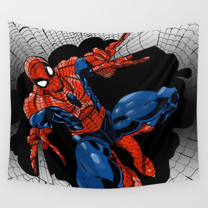 Spidey Color Wall Tapestry