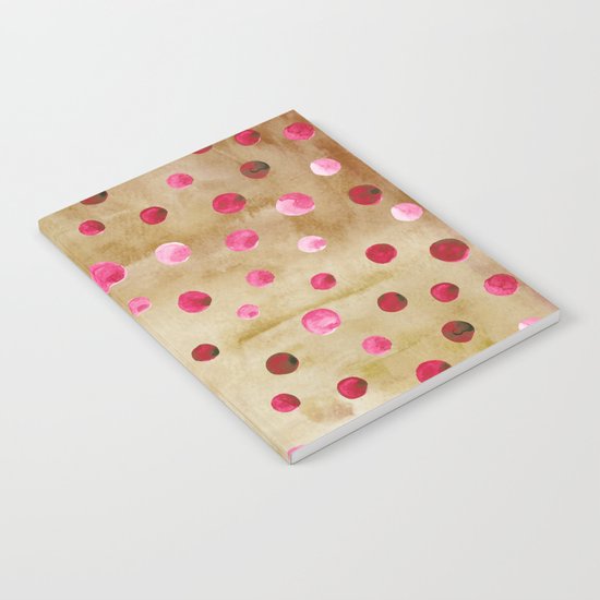 Polka Dot Pattern 04 Notebook