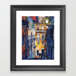 Lisbon Framed Art Print