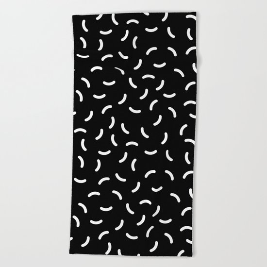 Memphis pattern 37 Beach Towel