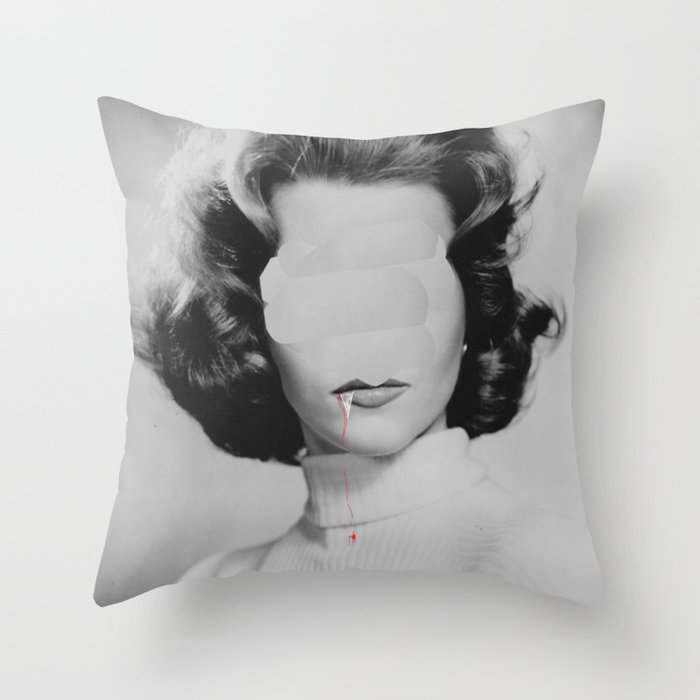 faded stars · jane a Throw Pillow