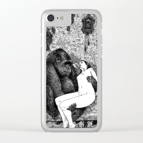 asc 686 - La pitié (Time is out of joint) Clear iPhone Case