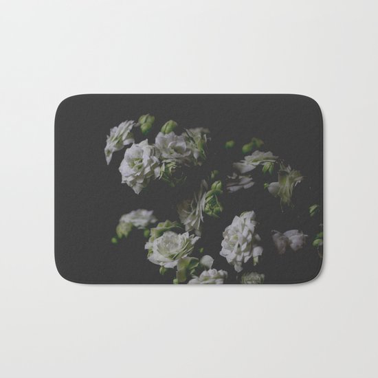 White Kalanchoe Bath Mat