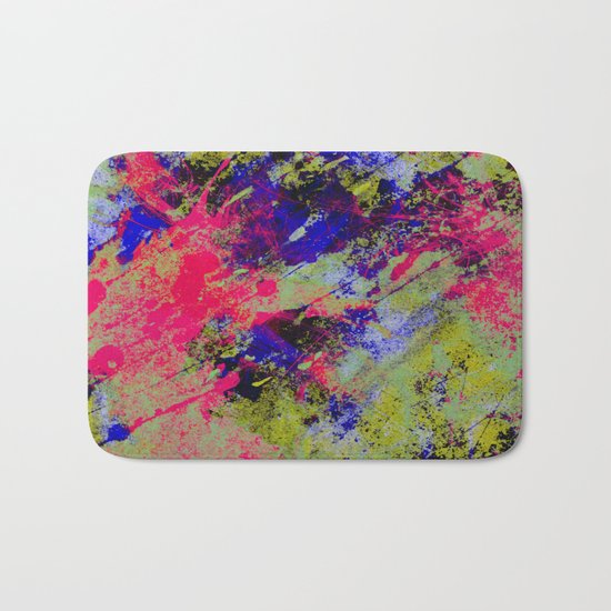 Colour Abstract #13 Bath Mat