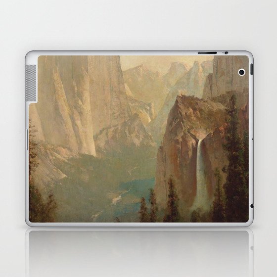 Early Morning Yosemite Valley 1884 By Thomas Hill | Reproduction Laptop & iPad Skin