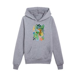 Tiger in Jungle  Kids Pullover Hoodies