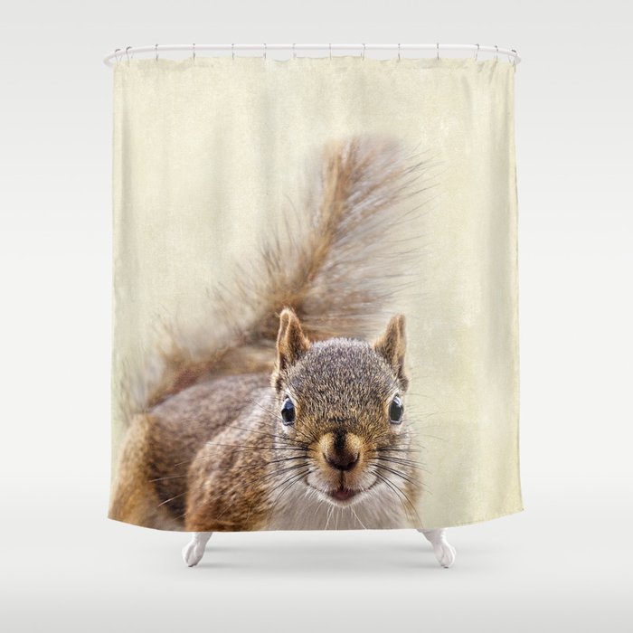 Squirrel Shower Curtain By Themoonandmars Society6