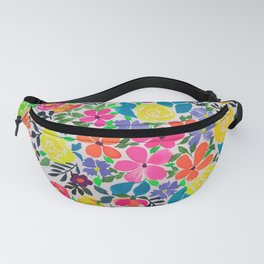 Psychedelic Florals Fanny Pack