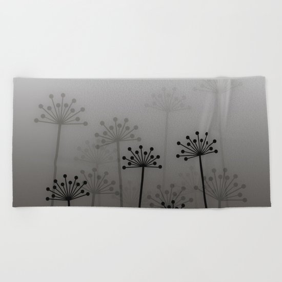 fog Beach Towel