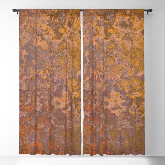 Old Brown Gold Vintage Collection Blackout Curtain