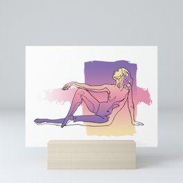 Skin Deep - Tasteful Nude Abstract Color Mini Art Print