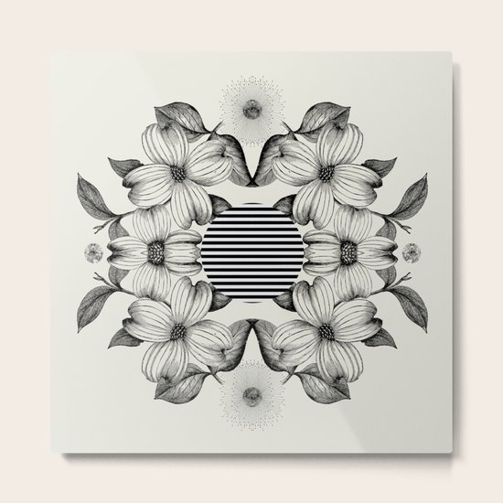 FRIDA Metal Print