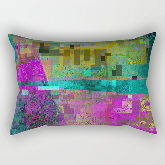 digital culture 1 Rectangular Pillow