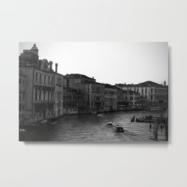 Venice b&w Metal Print | Black And White, Photo, Travel, Landscape, Italy, Digital, Venice, Architecture, Europeanlandscape 
