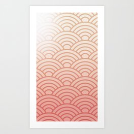 Blossoms: wave Art Print | Wave, S6Creativebrief, Comfortable, Society6, Trending, Pattern, Graphicdesign, Tingspring, Patterns, Ocean 