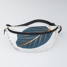 Tropical Leaf Forest Fanny Pack