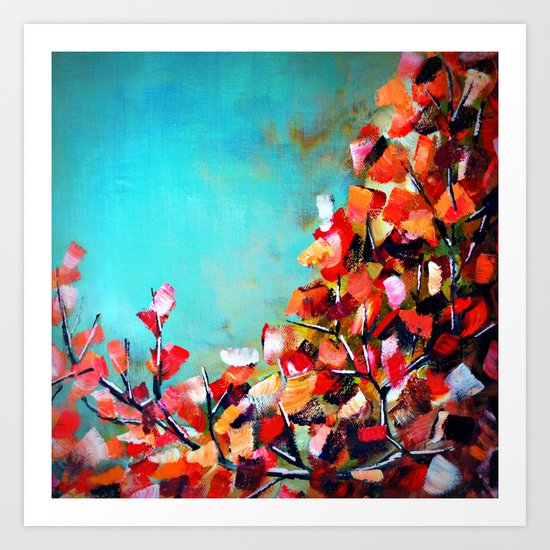 Fall Leaves Art Print
