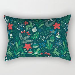 Merry Christmas pattern Rectangular Pillow