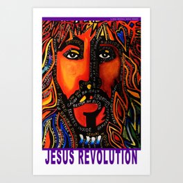  JESUS REVOLUTION Art Print