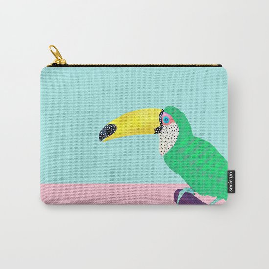 Chilling Toucan Carry-All Pouch