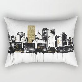 Pittsburgh Skyline Rectangular Pillow