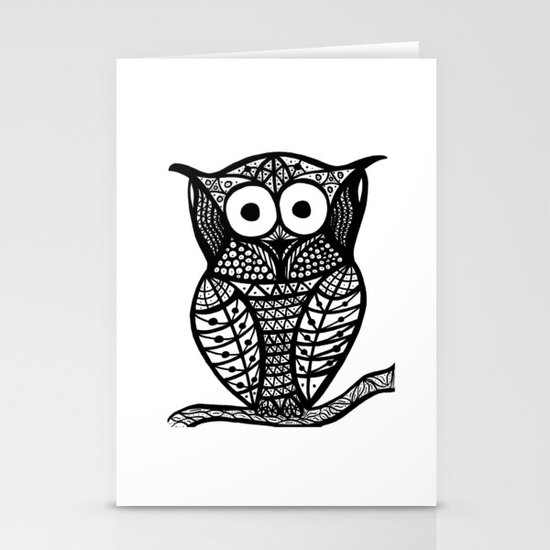 Owl Stationery Cards