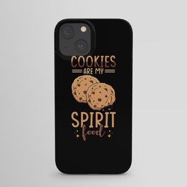 Cookies are my spirit food iPhone Case