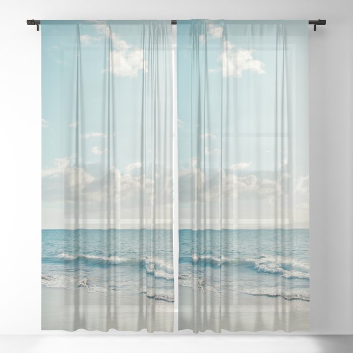 Ocean of Dreams Sheer Curtain