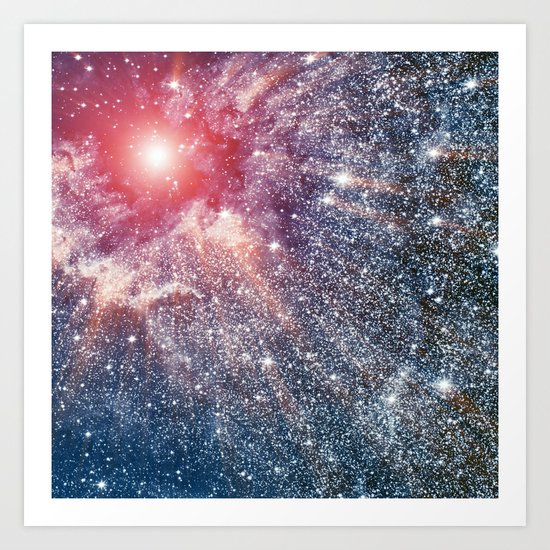 Nebula Art Print