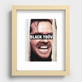 BLACK YBÖV I Recessed Framed Print